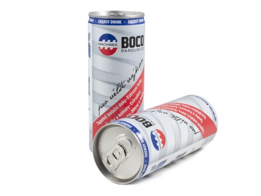 energy drink BOCO, reklamní sladkosti