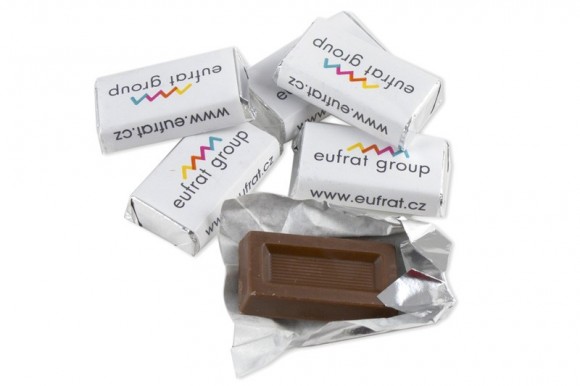 čokoláda Napolitan EUFRAT GROUP, sladkosti s potiskem