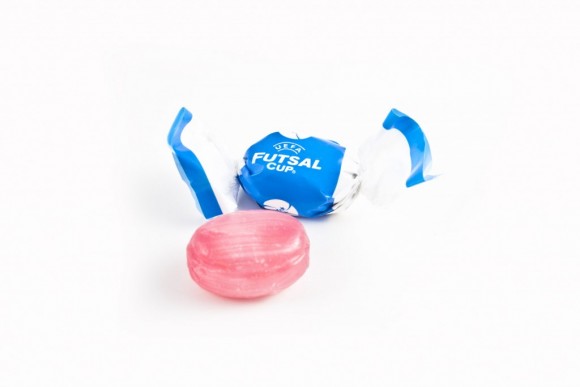 bonbony FUTSAL CUP, reklamní sladkosti