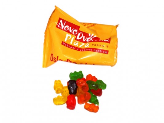 gumoví medvídci - PLAZA, reklamní sladkosti