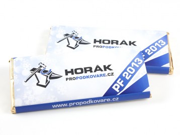 reklamní mlsání, reklamní sladkosti, čokoláda s potiskem, drobná reklamní čokoláda s potiskem