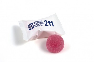 reklamní želé bonbony