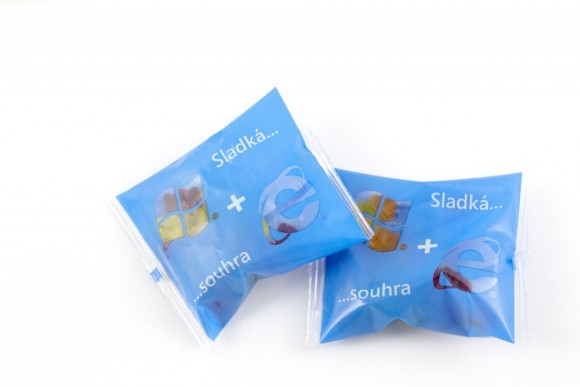 gumoví medvídci, reklamní sladkosti