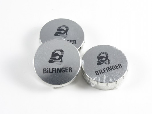 clic clac BILFINGER, reklamní sladkosti