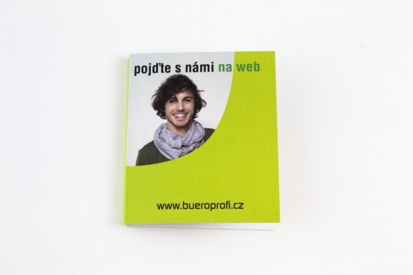 kartička s čajem BUROPROFI, reklamní sladkosti