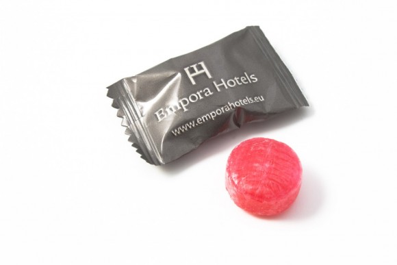 bonbon flow pack - EMPHORA HOTELS, reklamní sladkosti