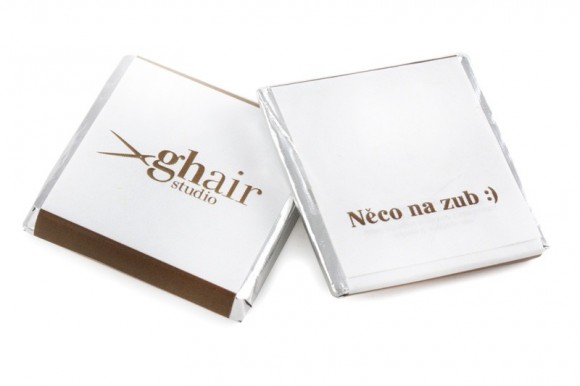 čokoláda Square, GHAIR STUDIO, reklamní sladkosti