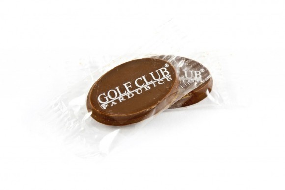 čokoláda ovál - GOLF CLUB, reklamní sladkosti