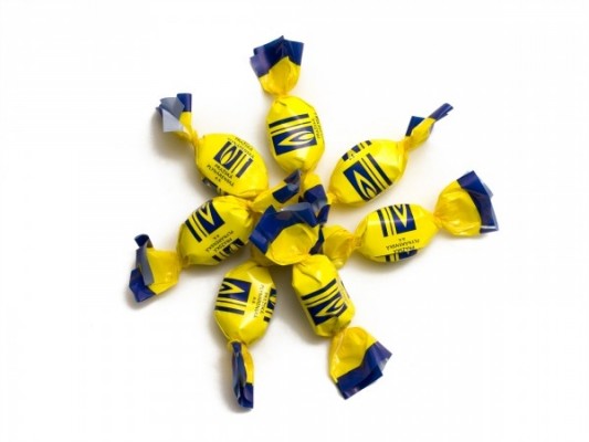 bonbony - PRAŽSKÁ PLYNÁRENSKÁ, reklamní sladkosti
