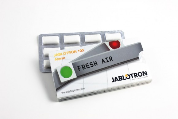 žvýkačky JABLOTRON, reklamní sladkosti 