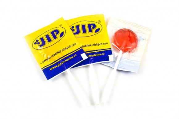lízátko mini - JIP, reklamní sladkosti