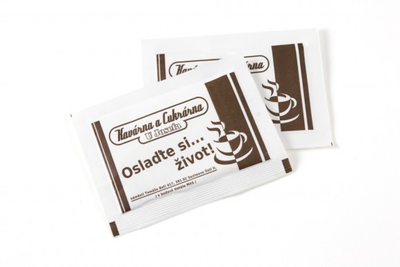 cukr sáček - KAVÁRNA U JOSEFA, reklamní sladkosti