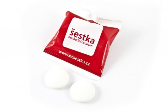 2pack - OC ŠESTKA, reklamní sladkosti