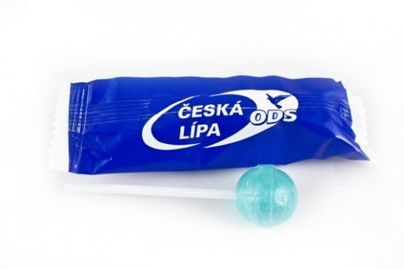 lízátko v sáčku - ODS, reklamní sladkosti 