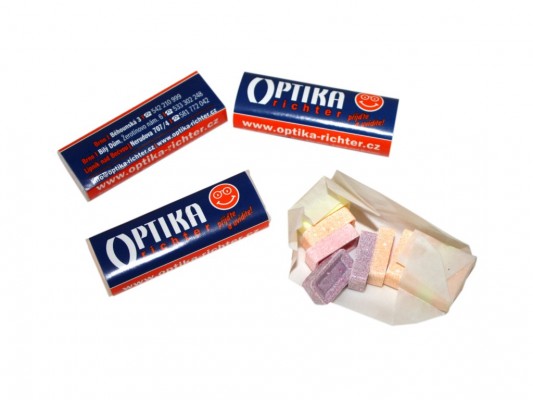 lipo - OPTIKA, reklamní sladkosti