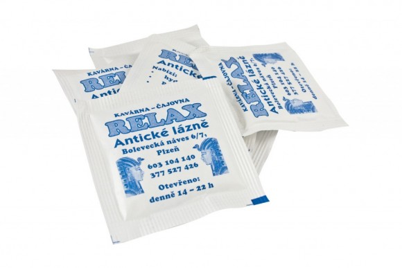 cukr sáček - ANTICKÉ LÁZNĚ, reklamní sladkosti 
