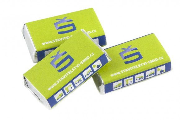 čokoláda Napolitan 5g STAVITELSTVÍ ŠMÍD, reklamní sladkosti