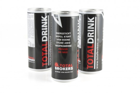 energy drink TOTAL BROKERS, reklamní sladkosti