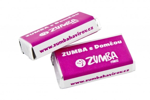 čokoláda 5g - ZUMBA, reklamní sladkosti